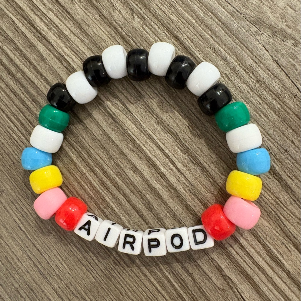 Save AirPod Bracelets 💚 🐾 Kandi Fundraiser Dog Assistance